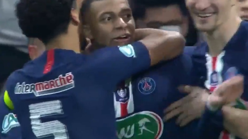 PSG forward Kylian Mbappe