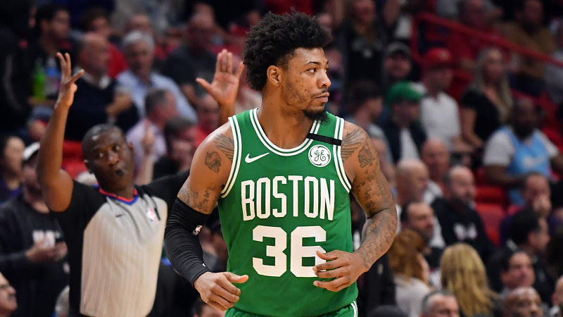 Boston Celtics guard Marcus Smart