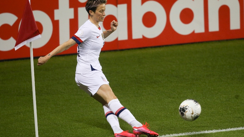 United States forward Megan Rapinoe