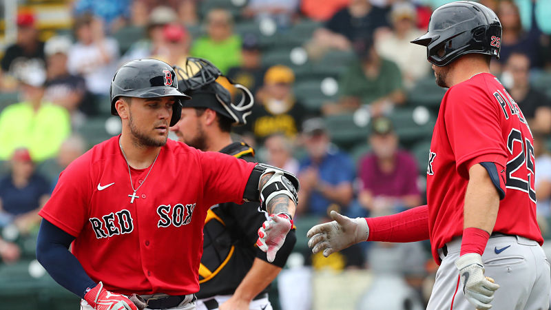 Michael Chavis, Kevin Plawecki