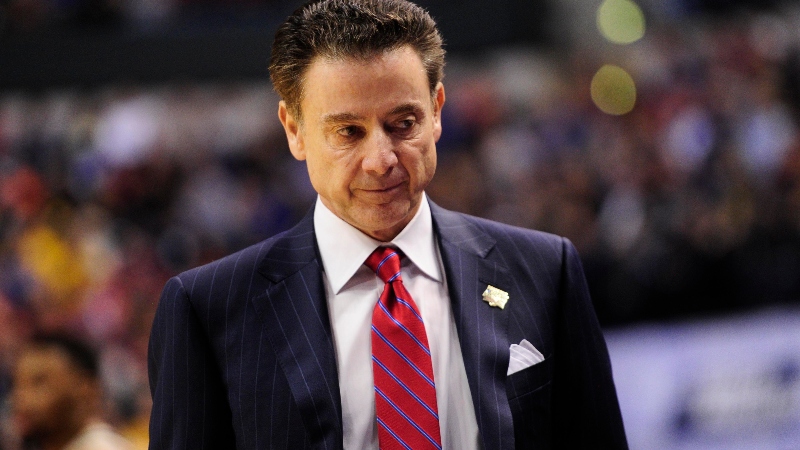 Former NCAA basketball head coach Rick Pitino