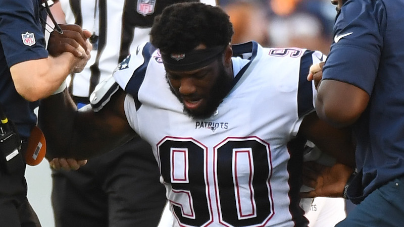 Patriots linebacker Shilique Calhoun