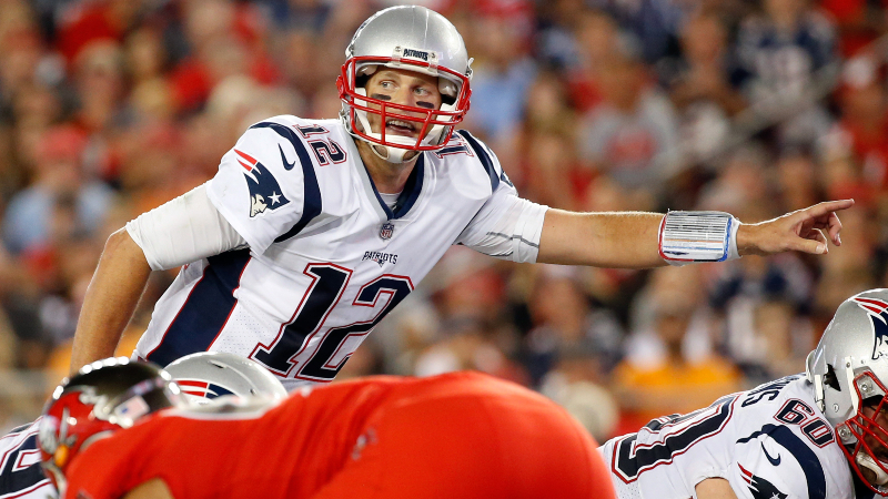 New England Patriots quarterback Tom Brady