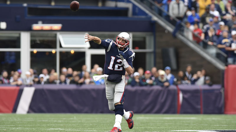 New England Patriots quarterback Tom Brady