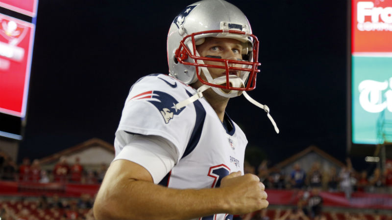 New England Patriots quarterback Tom Brady