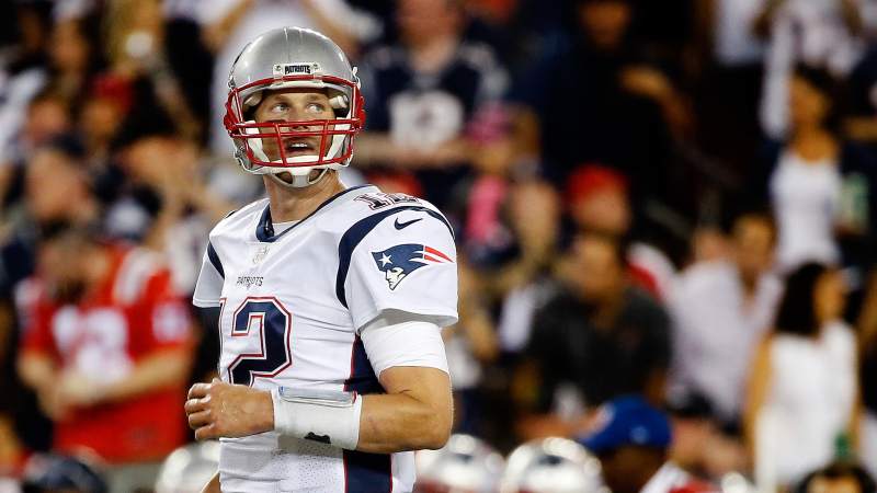 New England Patriots quarterback Tom Brady