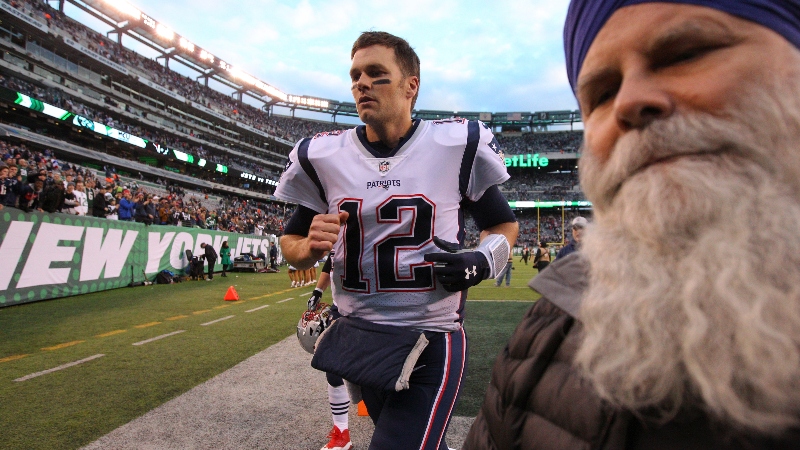 NFL quarterback Tom Brady