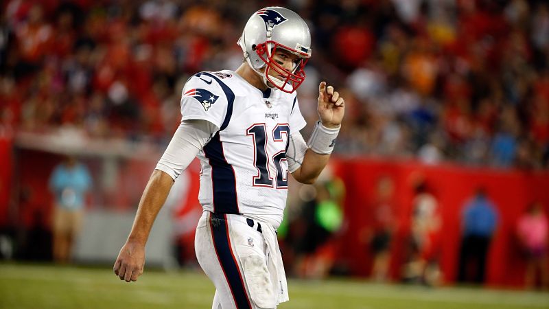 Former New England Patriots quarterback Tom Brady