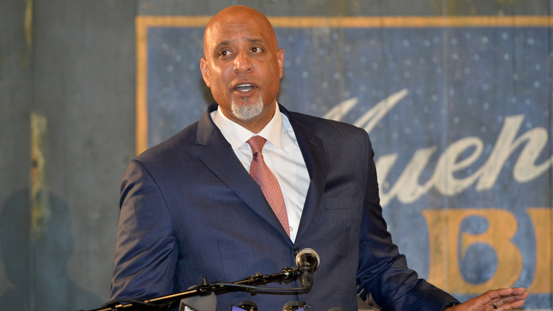 Major League Baseball Player Association executive director Tony Clark