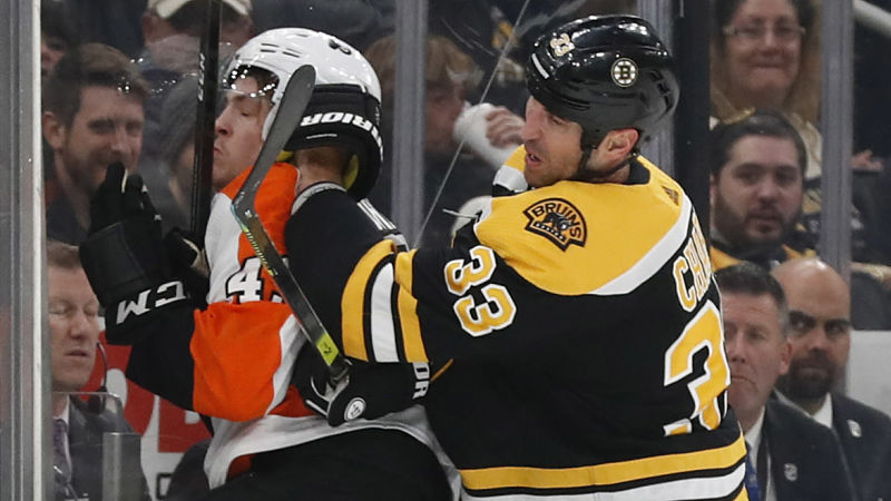 Boston Bruins defenseman Zdeno Chara