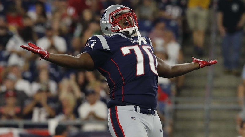 New England Patriots defensive lineman Adam Butler