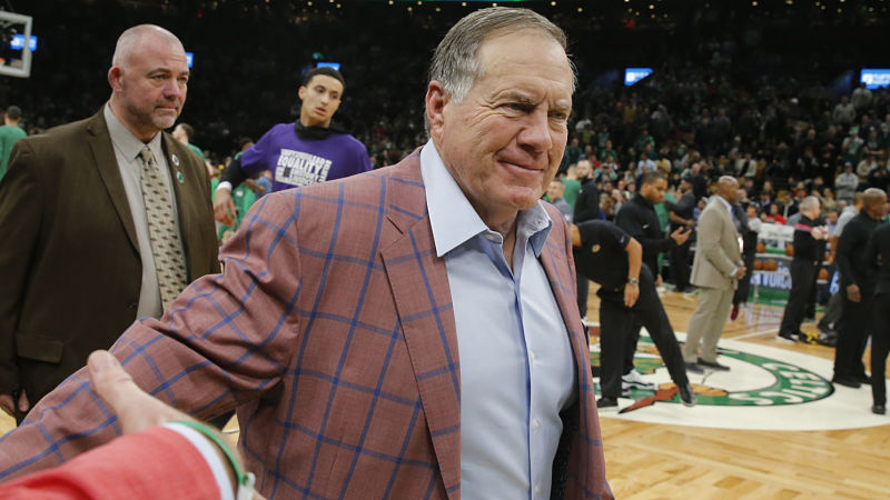 New England Patriots head coach Bill Belichick