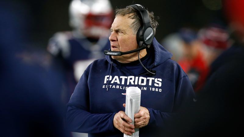 New England Patriots coach Bill Belichick