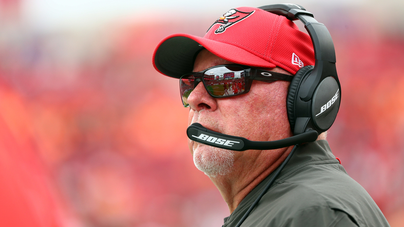 Tampa Bay Buccaneers coach Bruce Arians