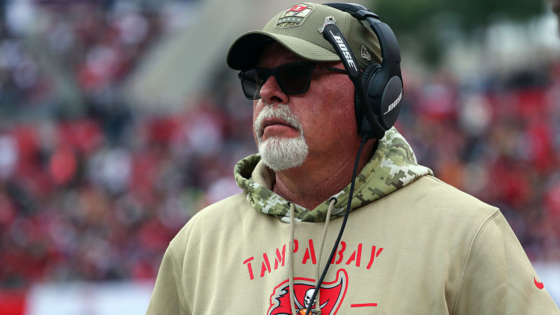Tampa Bay Buccaneers head coach Bruce Arians