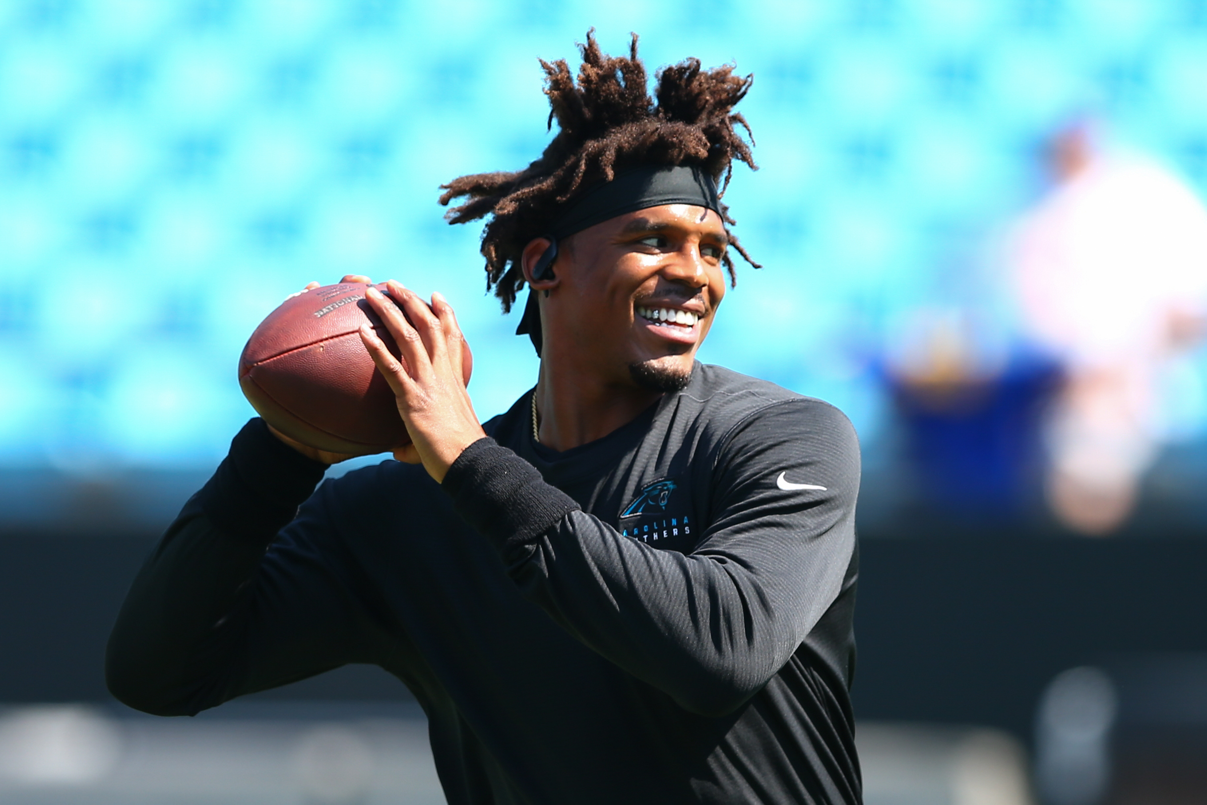 Former Carolina Panthers quarterback Cam Newton