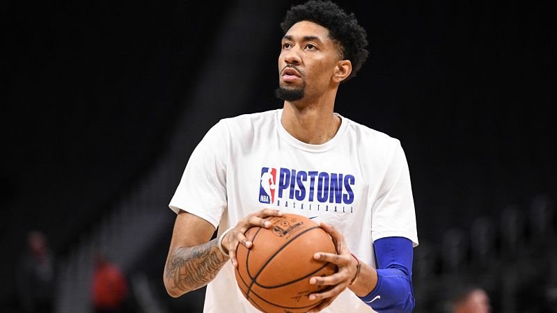 Detroit Pistons forward Christian Wood