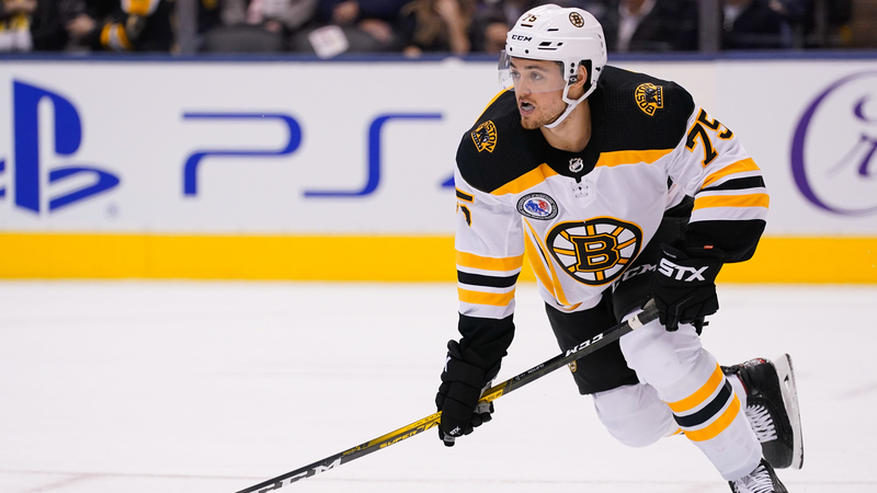 Boston Bruins defenseman Connor Clifton
