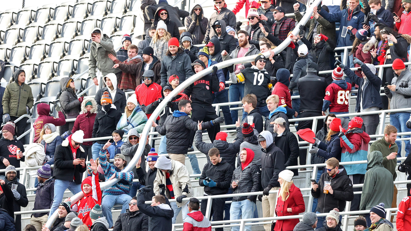 Fans at D.C. Defenders game