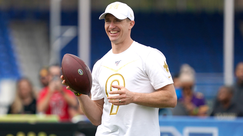 New Orleans Saints quarterback Drew Brees