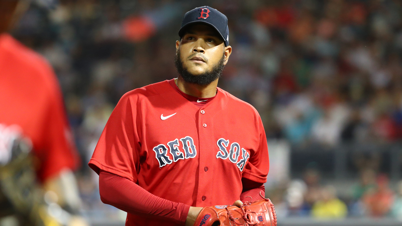 Boston Red Sox pitcher Eduardo Rodriguez