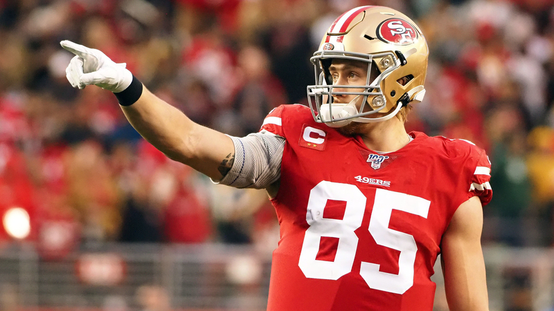 San Francisco 49ers tight end George Kittle