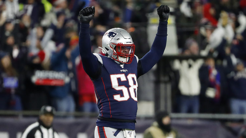 Former New England Patriots linebacker Jamie Collins