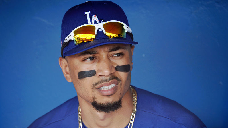 Los Angeles Dodgers outfielder Mookie Betts