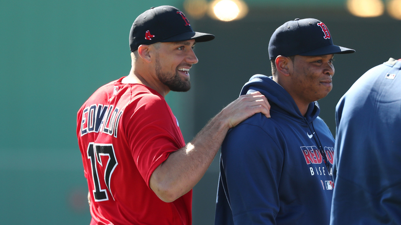 Boston Red Sox pitcher Nathan Eovaldi