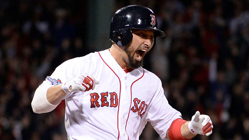 Former Boston Red Sox outfielder Shane Victorino