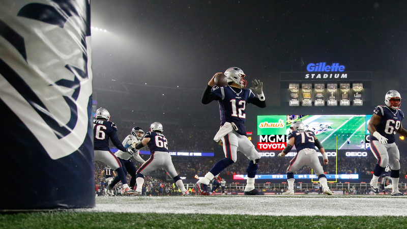 New England Patriots quarterback Tom Brady