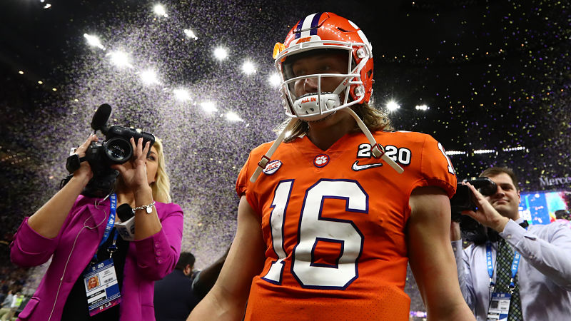 Clemson Tigers quarterback Trevor Lawrence