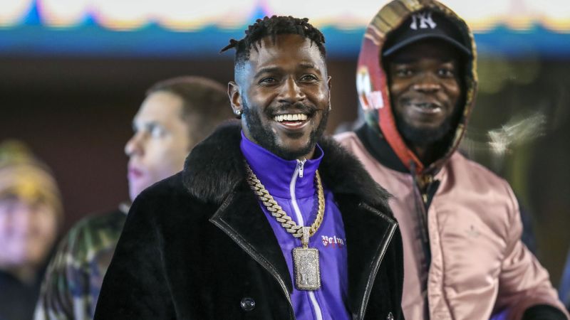 NFL receiver Antonio Brown