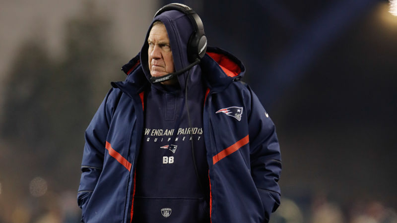 New England Patriots head coach Bill Belichick