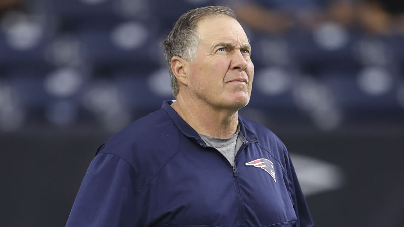 New England Patriots head coach Bill Belichick