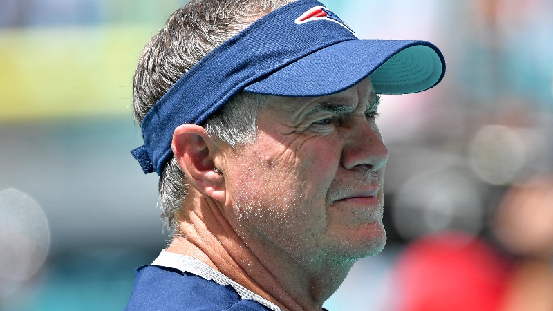 New England Patriots head coach Bill Belichick