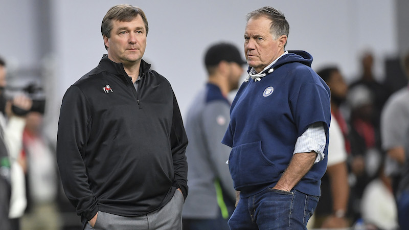 Patriots head coach Bill Belichick