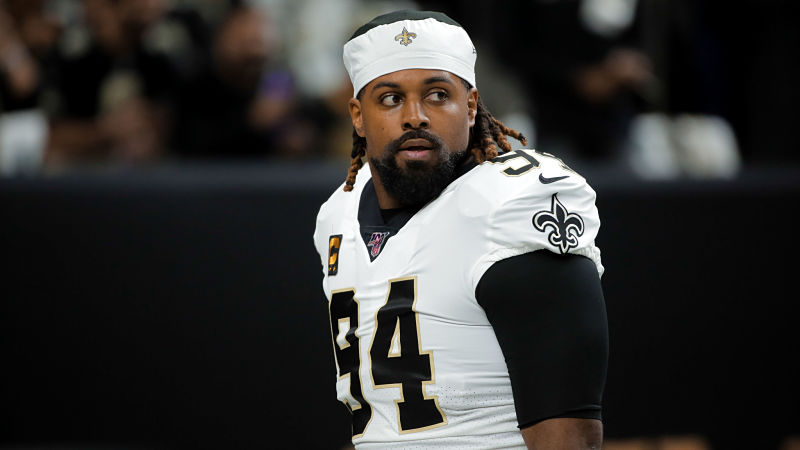 New Orleans Saints defensive end Cameron Jordan