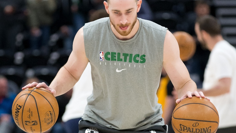Boston Celtics forward Gordon Hayward