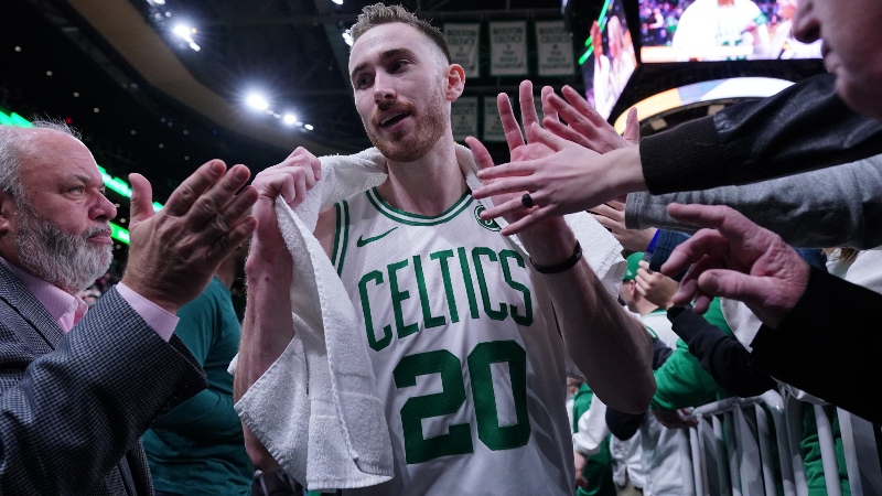 Boston Celtics forward Gordon Hayward