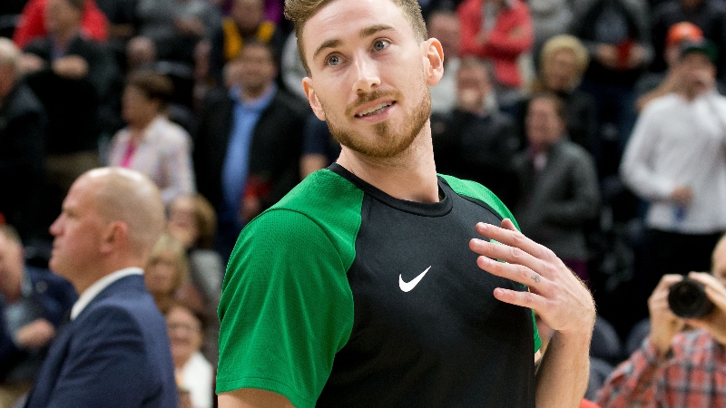 Boston Celtics forward Gordon Hayward