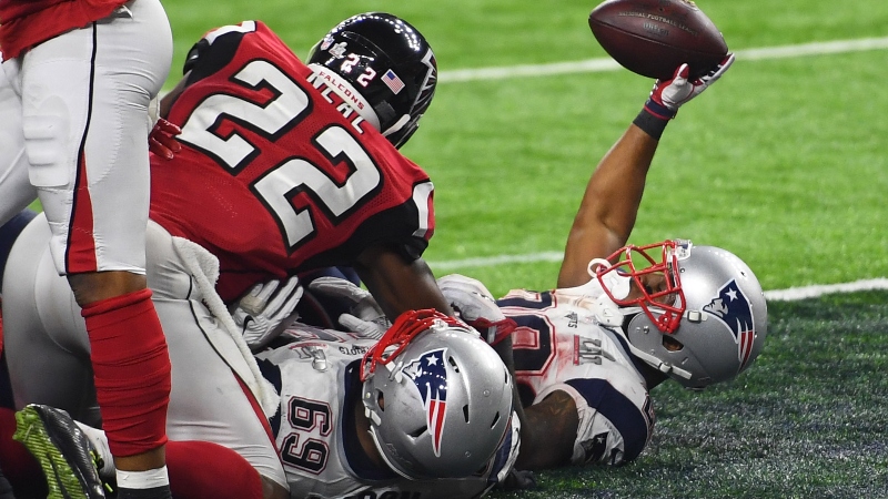 New England Patriots running back James White