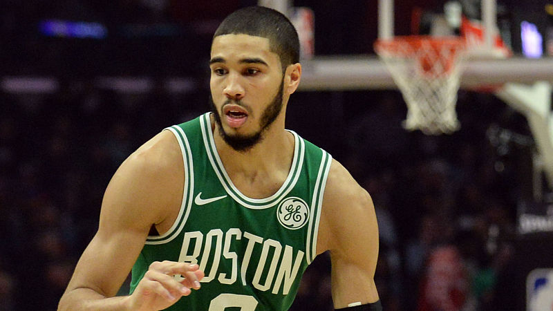 Boston Celtics forward Jayson Tatum