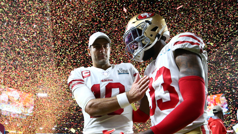 San Francisco 49ers quarterback Jimmy Garoppolo