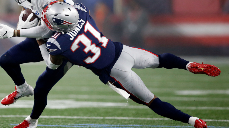 New England Patriots cornerback Jonathan Jones
