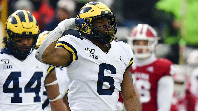 New England Patriots linebacker Josh Uche