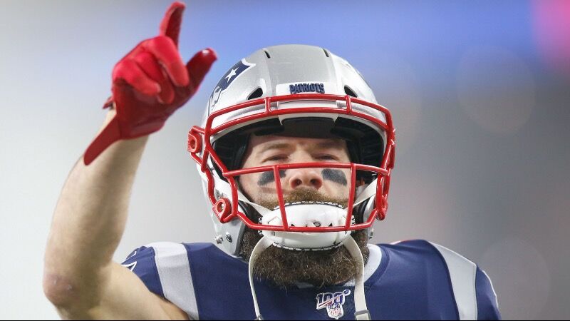 New England Patriots wide receiver Julian Edelman