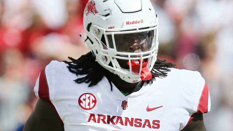 Arkansas defensive tackle McTelvin Agim
