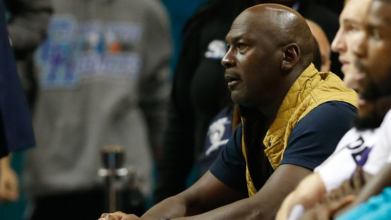 Basketball Hall of Famer Michael Jordan