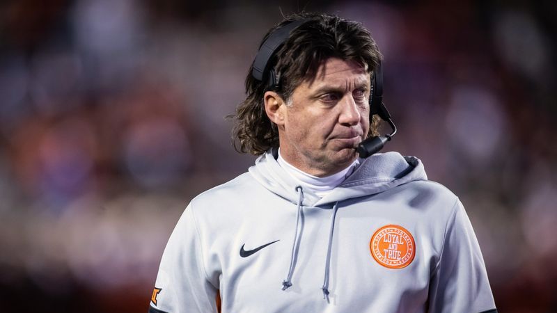 Oklahoma State football coach Mike Gundy